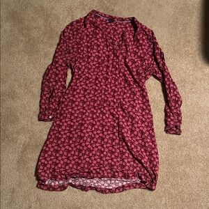 Floral Pink Women's Dress